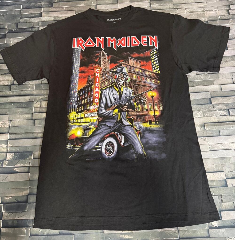 Iron Maiden Band Tee with Back hit